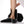 HealthyLine black ankle wrap being applied to a foot