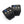 Two black Therm-ic S-Pack 3000 Bluetooth battery packs with metal snap connectors and power buttons