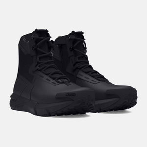 Under Armour black tactical boots with Vibram outsoles