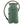 Compcooler green dual chamber hydration bladder with drinking tube and screw cap