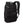 Back view of black Thule backpack showing padded mesh straps and back panel