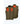 Mobile Warming olive green heated vest showing front and back heating elements