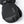 Black Hestra mitten with leather palm and adjustable wrist strap
