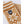 Hestra knit fabric with yellow and white fair isle pattern and Hestra brand patch