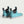 Huk teal and grey waterproof ankle boots with pull tabs