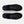 Top view of black Under Armour athletic shoes with laces