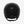 Back view of a black POC ski helmet with goggle clip and size label