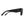 Side view of black Smith sunglasses with matte frame