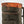 FjallRaven olive green backpack with orange camouflage top flap and leather logo patch
