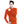 Man wearing orange Glovii long sleeve thermal shirt with power button on sleeve