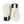 Hestra off white leather mittens with black cuffs