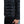 Close up of black quilted puffer jacket with zippered pocket and orange circular logo patch