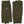 Olive green Hestra knitted wool gloves with ribbed cuffs