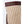 Hestra glove cuff with brown leather trim and beige crochet knit fabric