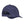 Navy blue Mission baseball cap with perforated side panels and adjustable back strap