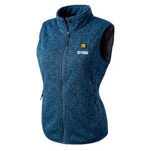 Gobi Heat Women's Sierra 4 Zone Heated Knit Vest