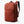 Bellroy rust colored backpack with side handle and shoulder straps