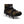 Hillsound crampons attached to a brown hiking boot