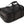 AO Coolers black rectangular soft sided cooler bag with top carry handles and side handle