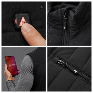 ActionHeat Pro Series+ Bluetooth Men's Puffer Heated Vest