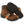 K1 Ice Cleats attached to brown leather work boots