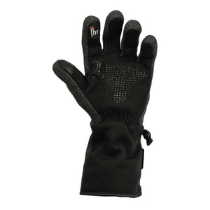 Mobile Warming black heated glove with textured palm grip