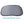 Grey oval water repellent polyester cushion