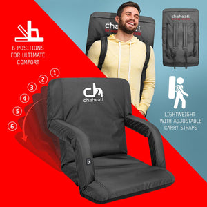 Chaheati 7V Heated Folding Bleacher Seat - view 3