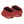 Two red AlphaCool neck gaiters