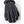 Hestra black leather and grey wool glove