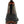 Rear view of Muck camouflage ankle boot with black rubber heel and orange interior lining