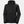 Helly Hansen black hooded insulated jacket with front zipper and HH logo