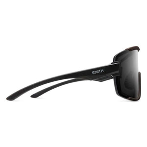 Smith Optics black performance sunglasses side view
