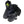 Pair of black Neos overshoes with adjustable straps and high cuffs