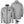 ActionHeat grey heather fleece jacket with front and back views plus power bank and charging cable