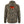 Back view of Mobile Warming camo hooded jacket with visible orange heating elements
