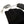 Black fabric accessory with a remote control and a portable power bank connected by a cable