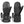 Savior Heat black heated mittens with adjustable wrist strap and battery pocket
