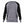 FNDN grey heather long sleeve shirt with black raglan sleeves and thumb holes