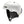 Smith Optics matte white snow helmet with black ear pads and chin strap