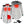 ActionHeat white puffer jacket showing heating element placement and battery pack