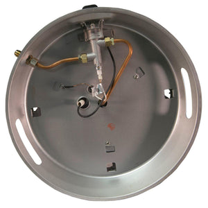 World Marketing heater burner assembly with copper gas lines and igniter