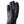 Black glove with textured grip pattern on palm and fingers