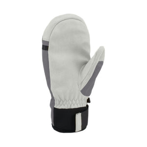 Kombi grey and black winter mitten with adjustable wrist strap