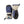 Hestra blue and beige winter mittens with adjustable wrist straps and drawstring cuffs