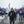 Man wearing ActionHeat jacket and Minnesota Vikings beanie at a tailgate party
