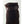 Brown knit glove with leather strap and metal snap button closure