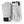 Hestra white and black ski gloves with wrist straps and logo patch