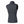 Back view of a charcoal grey sleeveless vest with quilted detailing
