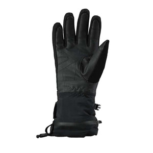 Seirus black insulated winter glove with zippered cuff
